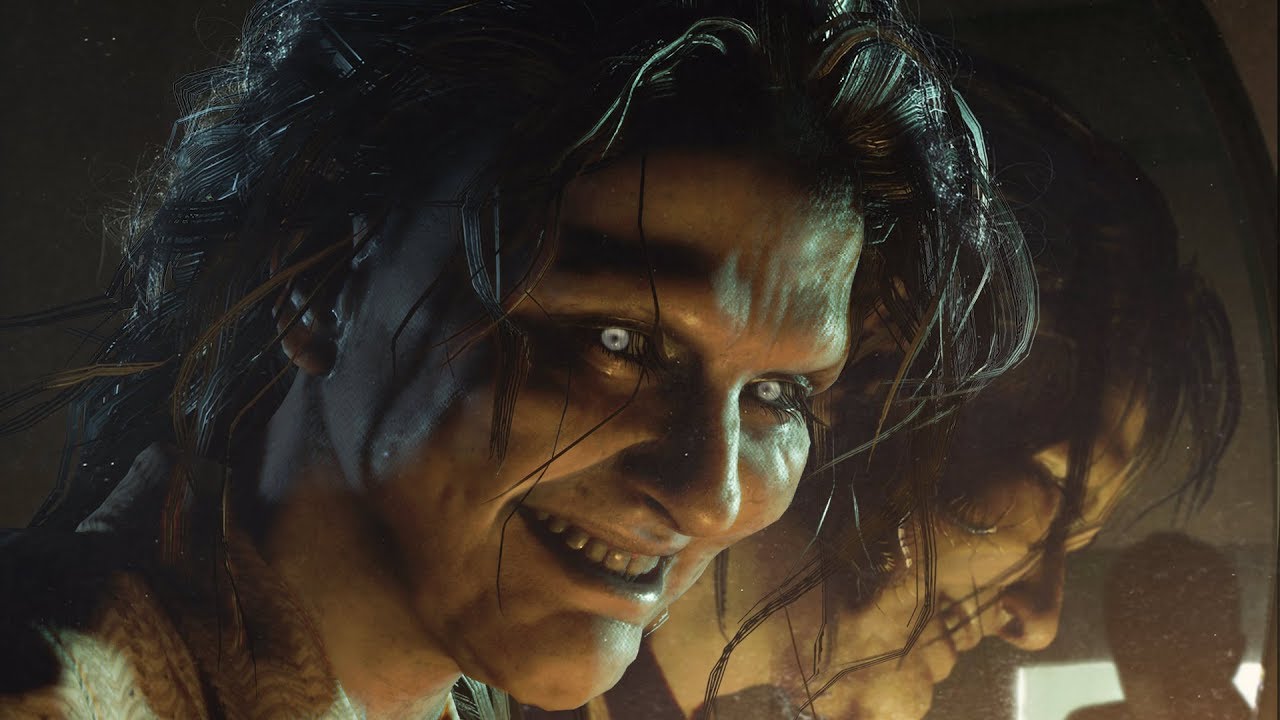 resident evil 7 wallpaper hd,human,smile,fiction,fictional character,black hair