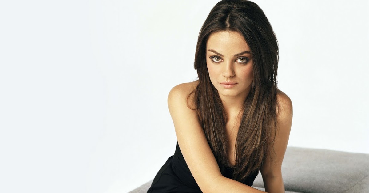 fond d'écran mila kunis,cheveux,visage,coiffure,cheveux noirs,beauté