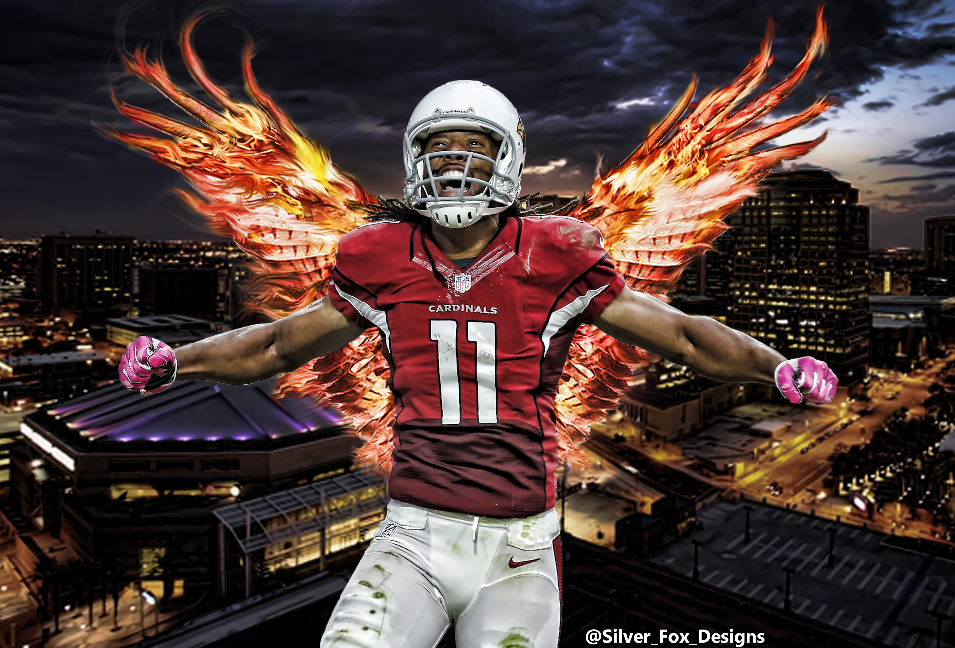 larry fitzgerald tapete,super bowl,american football,ventilator,rost fußball,computerspiel