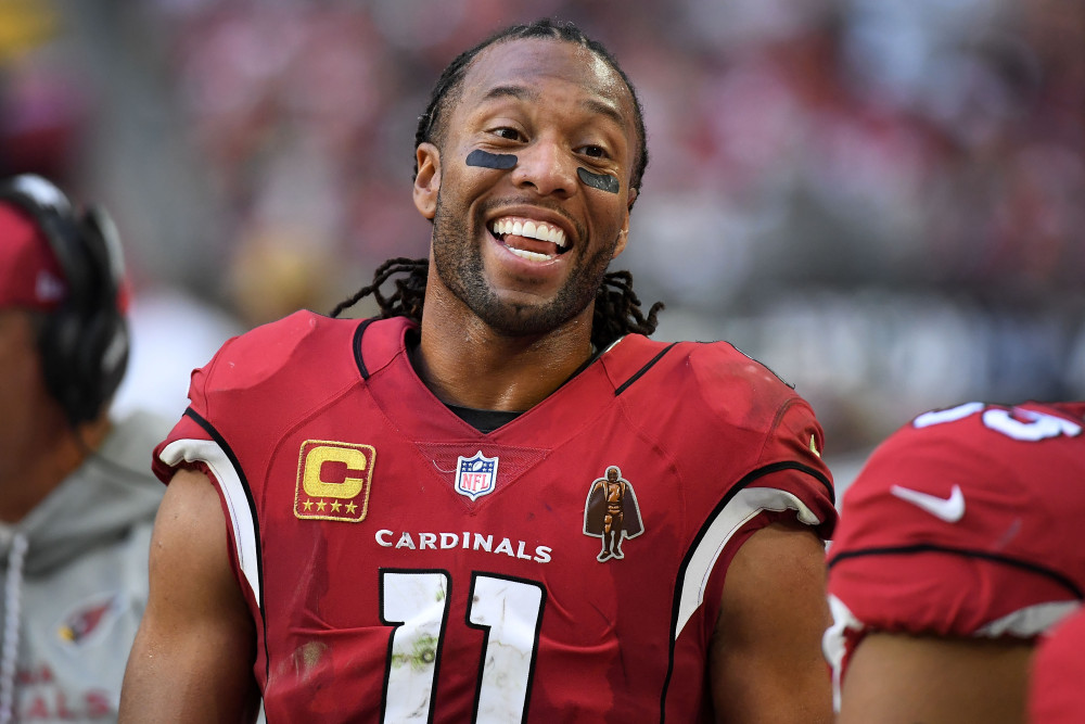 larry fitzgerald wallpaper,facial expression,player,football player,team sport,product