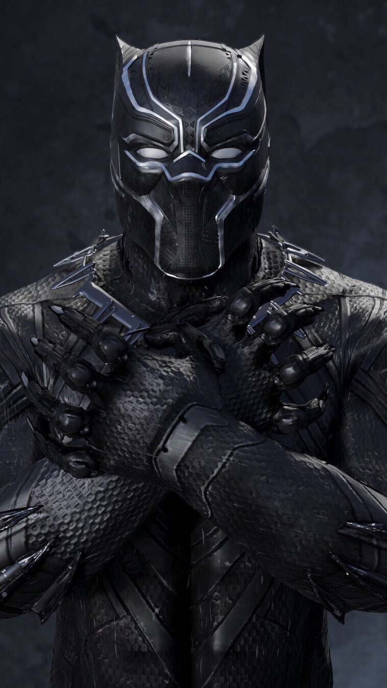 panther iphone wallpaper,fictional character,superhero,batman,armour,action figure