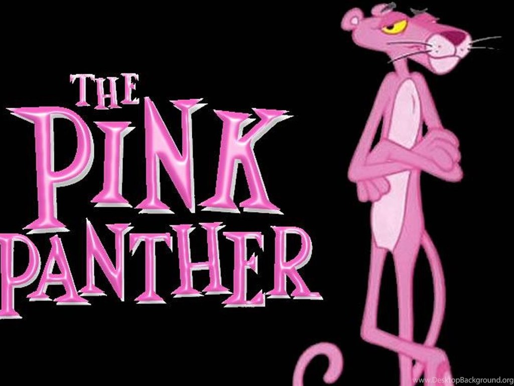 pink panther wallpaper,pink,text,font,cartoon,magenta