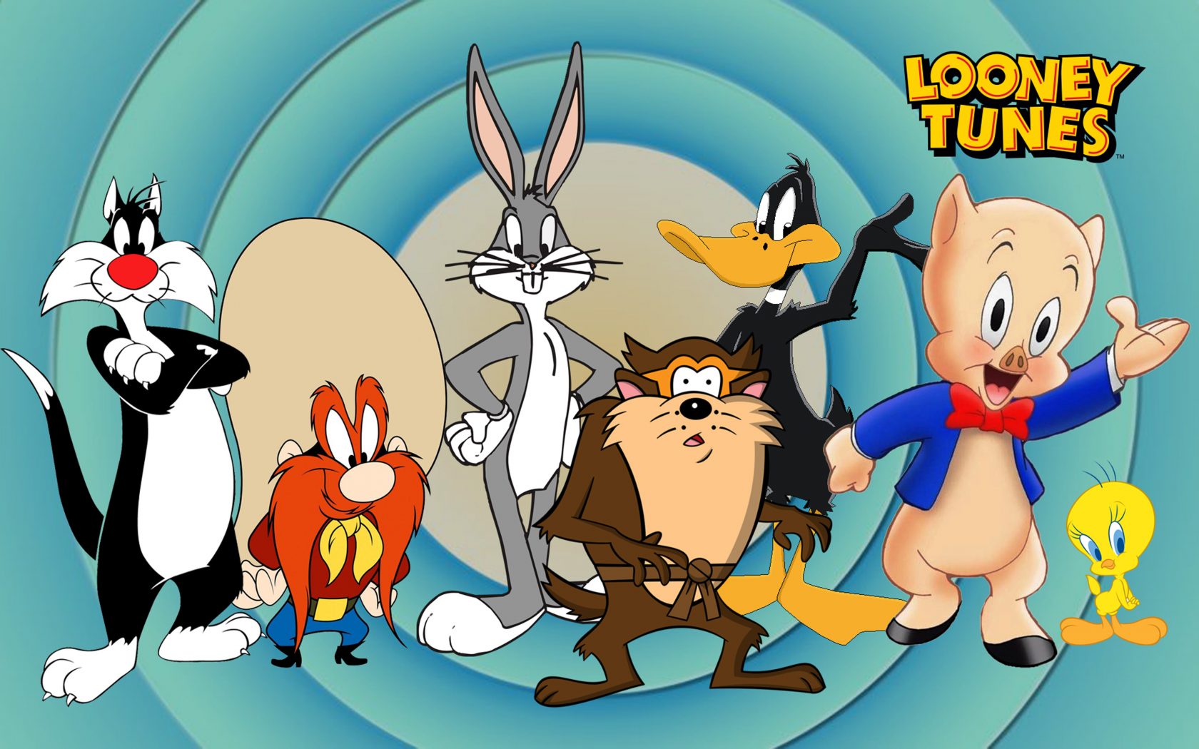 looney tunes wallpaper hd,cartoon,animated cartoon,animation,fiction,illustration