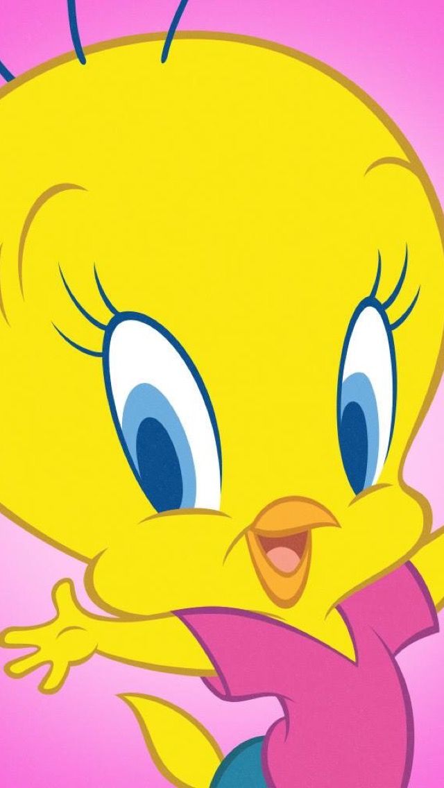 tweety images wallpaper,cartoon,yellow,facial expression,nose,head