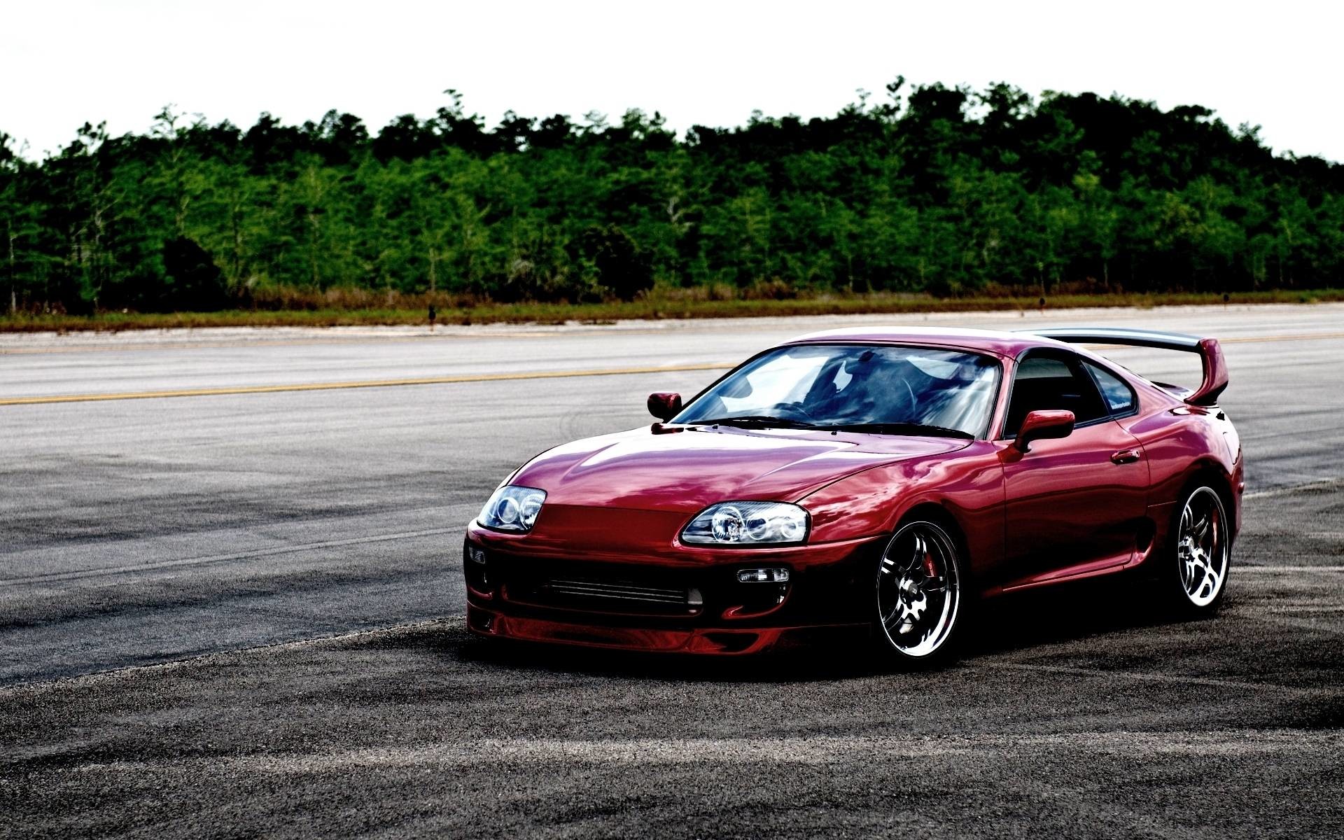 toyota supra hd wallpaper,land vehicle,vehicle,car,sports car,automotive design