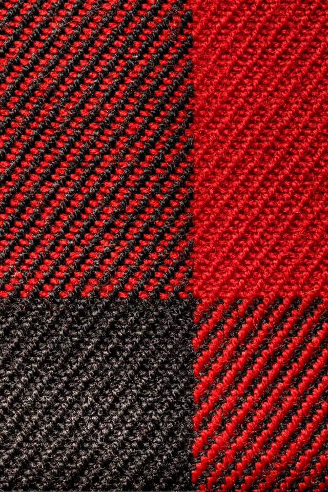 バッファローチェック柄の壁紙,赤,羊毛,パターン,織布,繊維