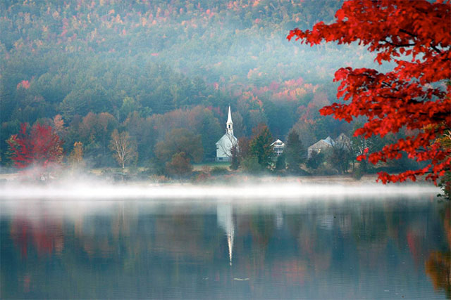 nh wallpaper,nature,sky,natural landscape,red,reflection