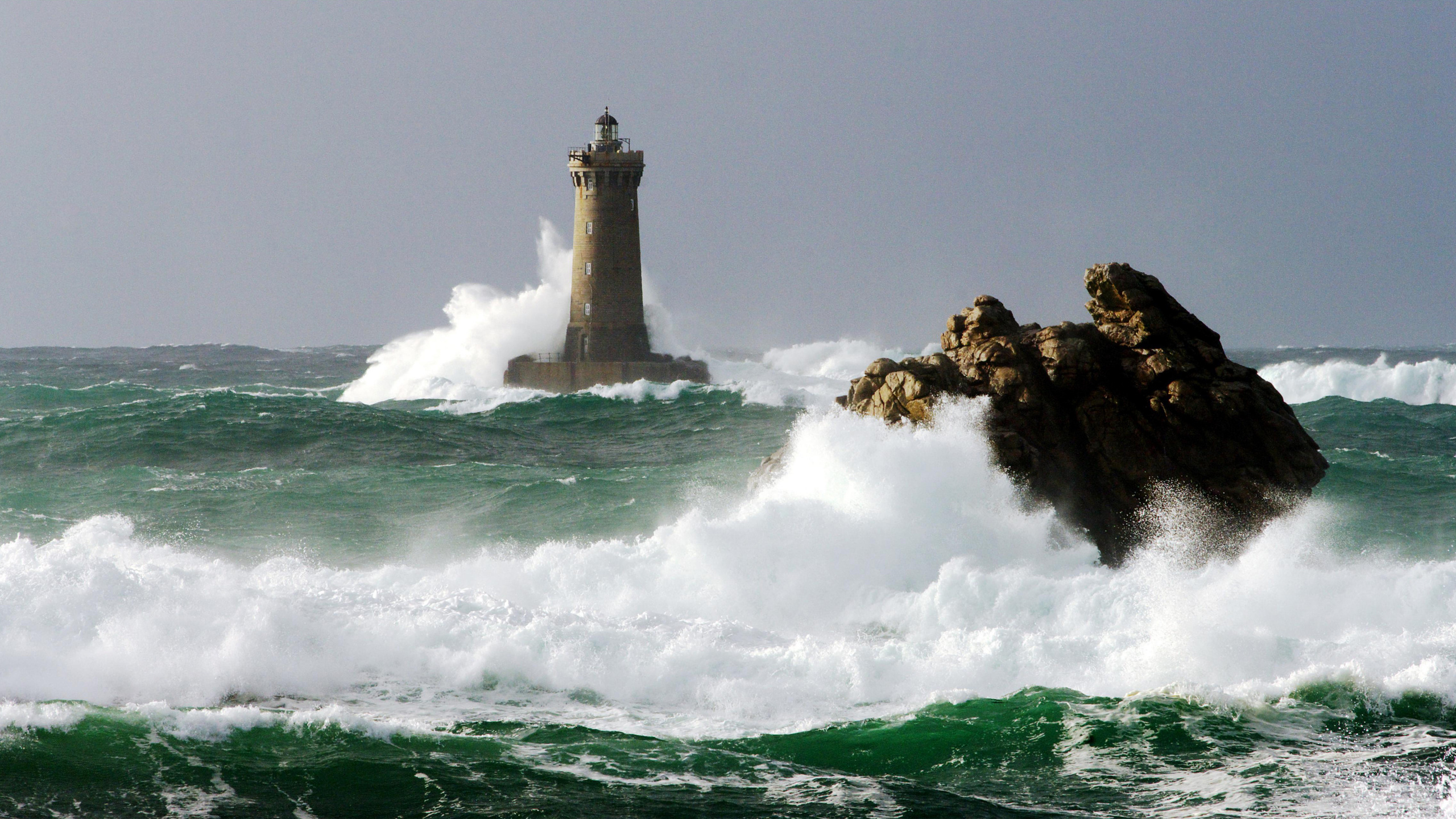 fond d'écran kb,vague,phare,mer,vague de vent,ressources en eau