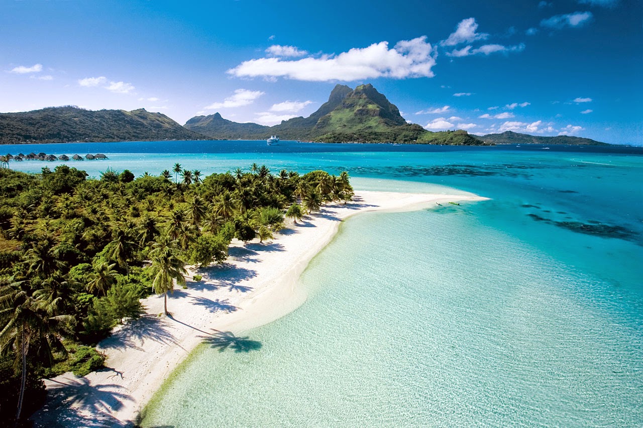 carta da parati tahiti,corpo d'acqua,paesaggio naturale,natura,cielo,mare