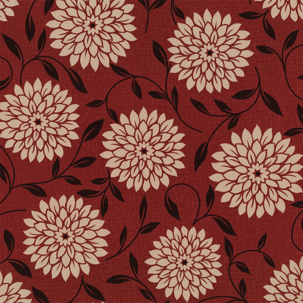 papier peint brun rouge,modèle,rouge,marron,art floral,textile