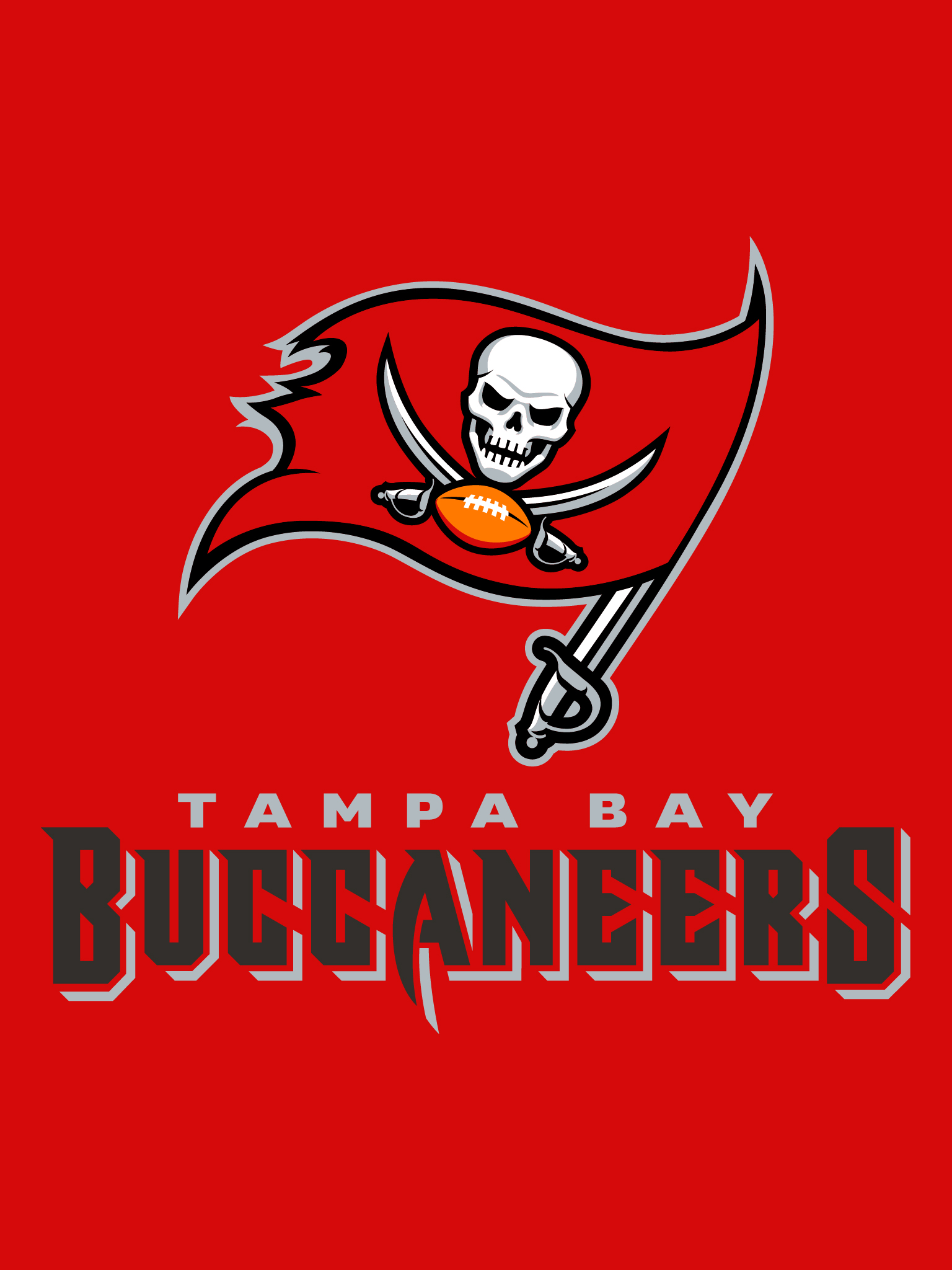 tampa bay buccaneers wallpaper,red,logo,font,poster,illustration