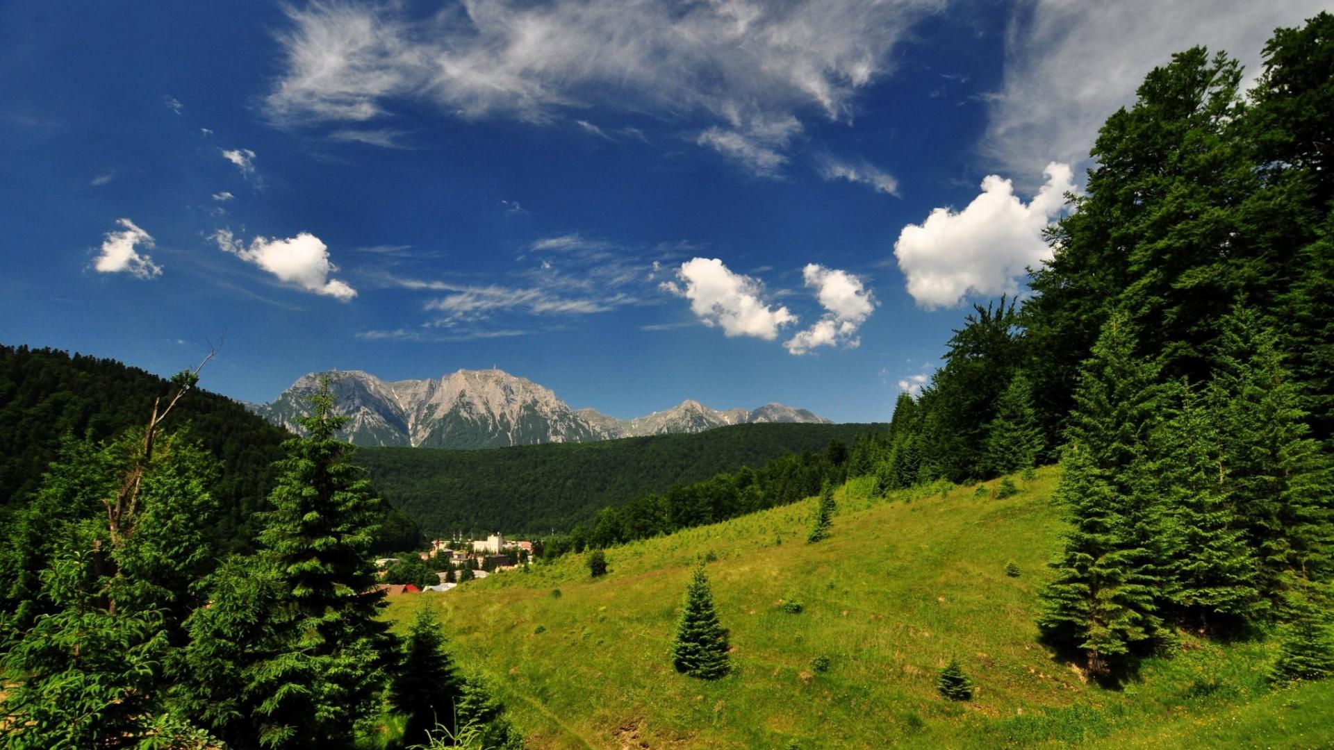 wallpaper romania,mountainous landforms,natural landscape,nature,sky,mountain