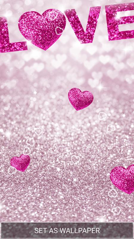 papel tapiz de amor brillo,corazón,rosado,amor,brillantina,fuente