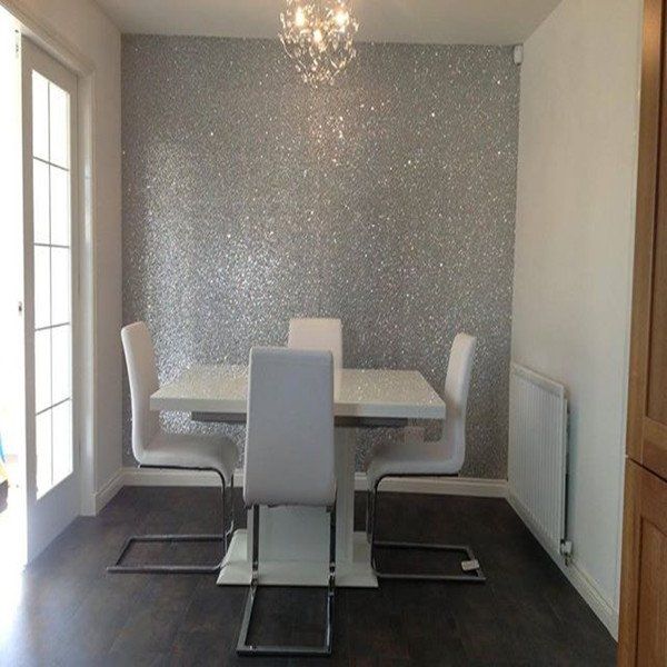 carta da parati glitter argento per pareti,camera,proprietà,interior design,mobilia,parete
