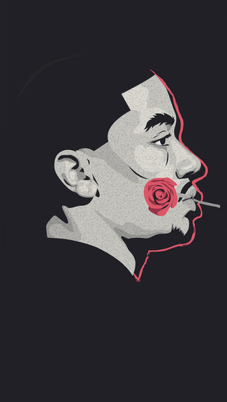 derrick rose wallpaper iphone,rot,illustration,t shirt,kapuzenpullover,oberbekleidung