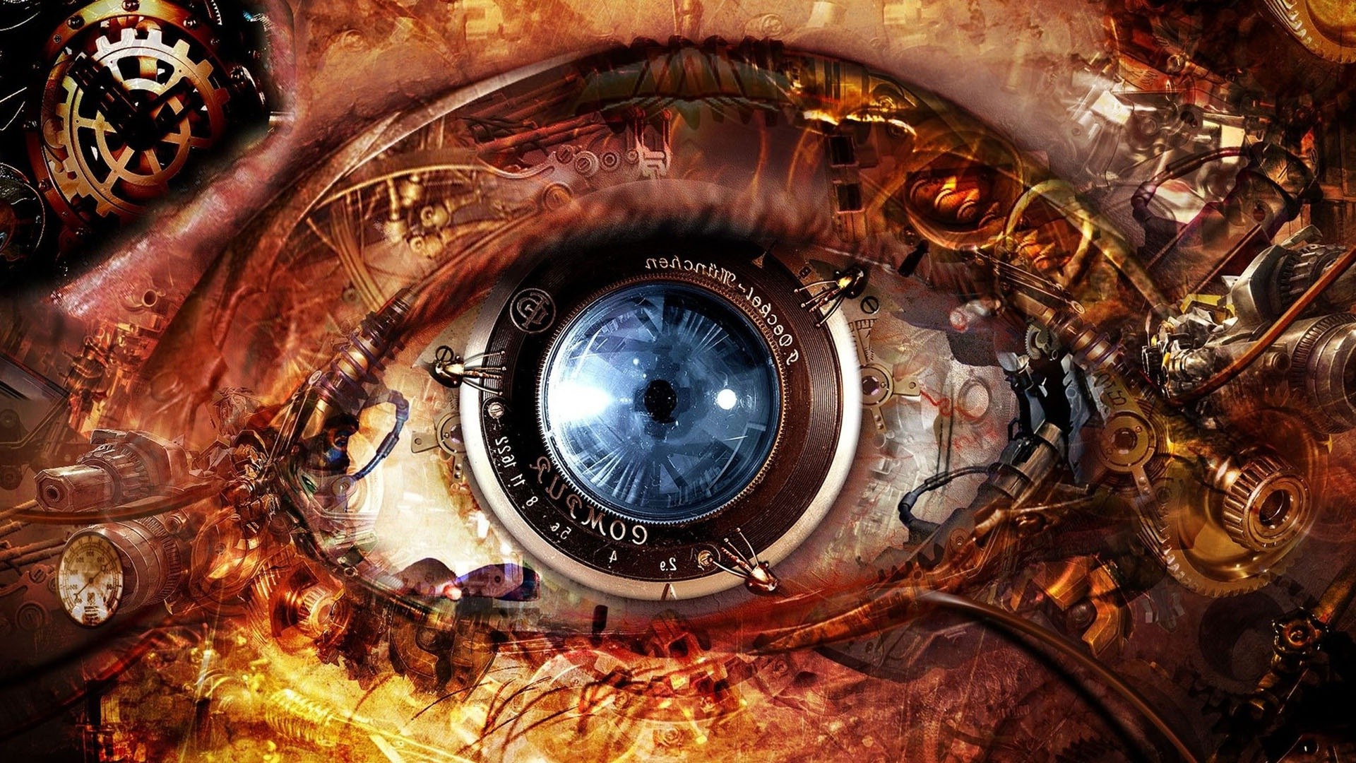 ojo fondo de pantalla 3d,ojo,iris,arte fractal,de cerca,arte