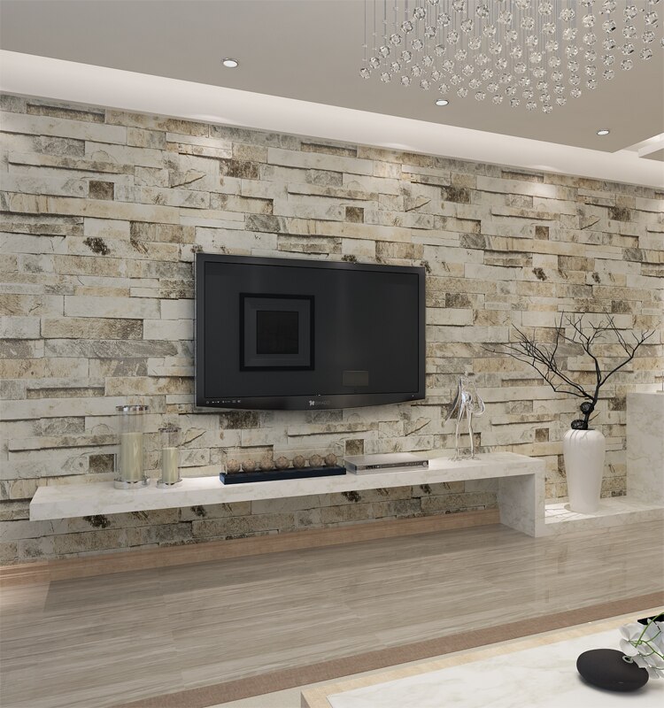 wallpaper 3d effekt,living room,wall,room,interior design,brick