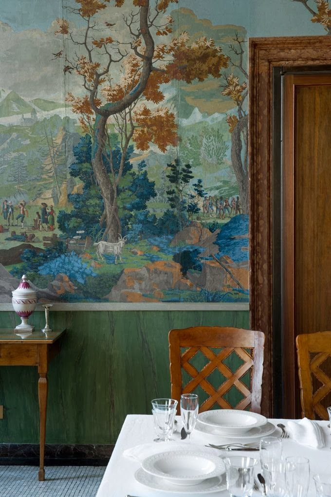 peintures murales pittoresques,chambre,mur,fond d'écran,design d'intérieur,arbre