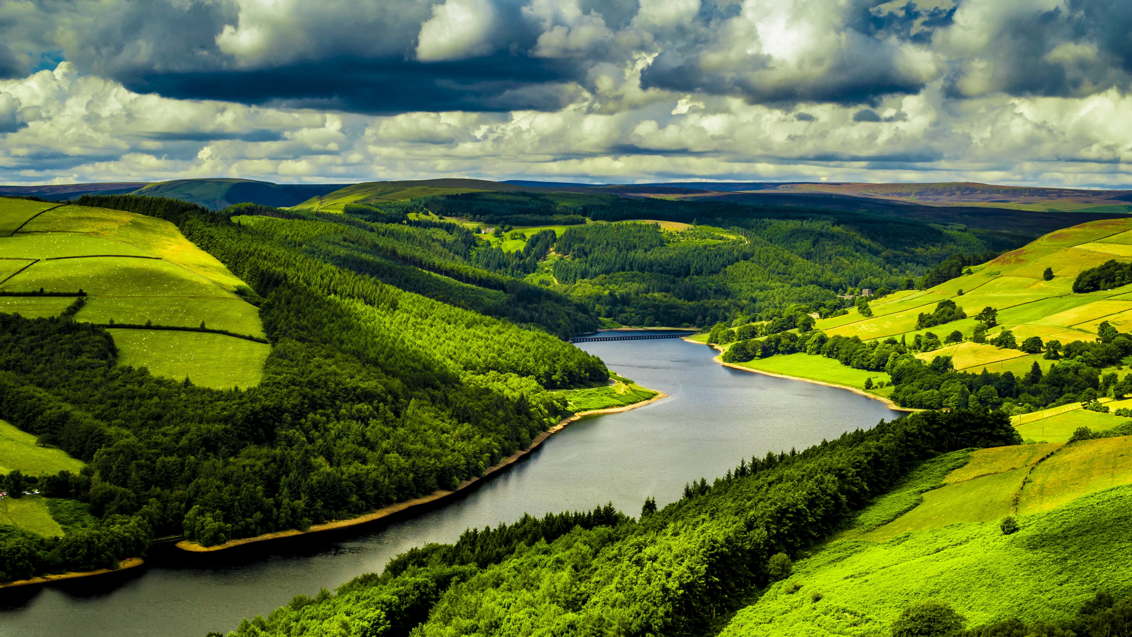 photo wallpaper uk,natural landscape,nature,highland,water resources,green