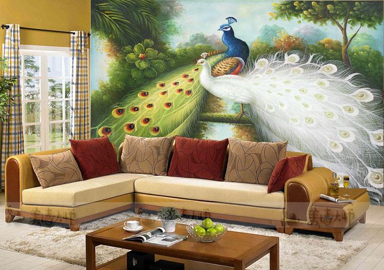 large mural wallpaper,wallpaper,living room,wall,mural,room