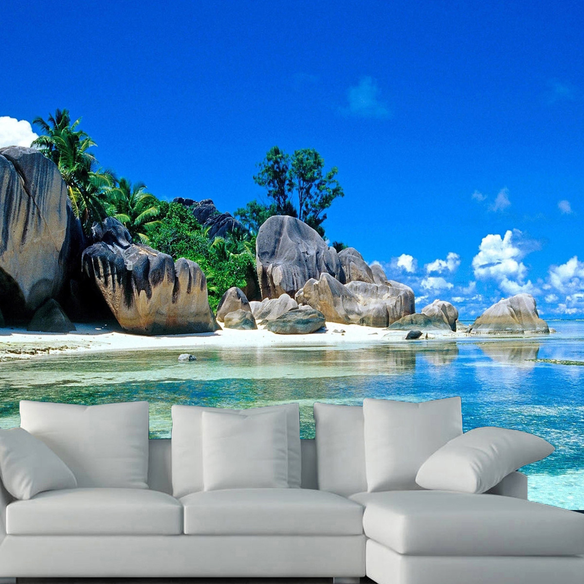 beach wallpaper bedroom,natural landscape,nature,wall,mural,wallpaper