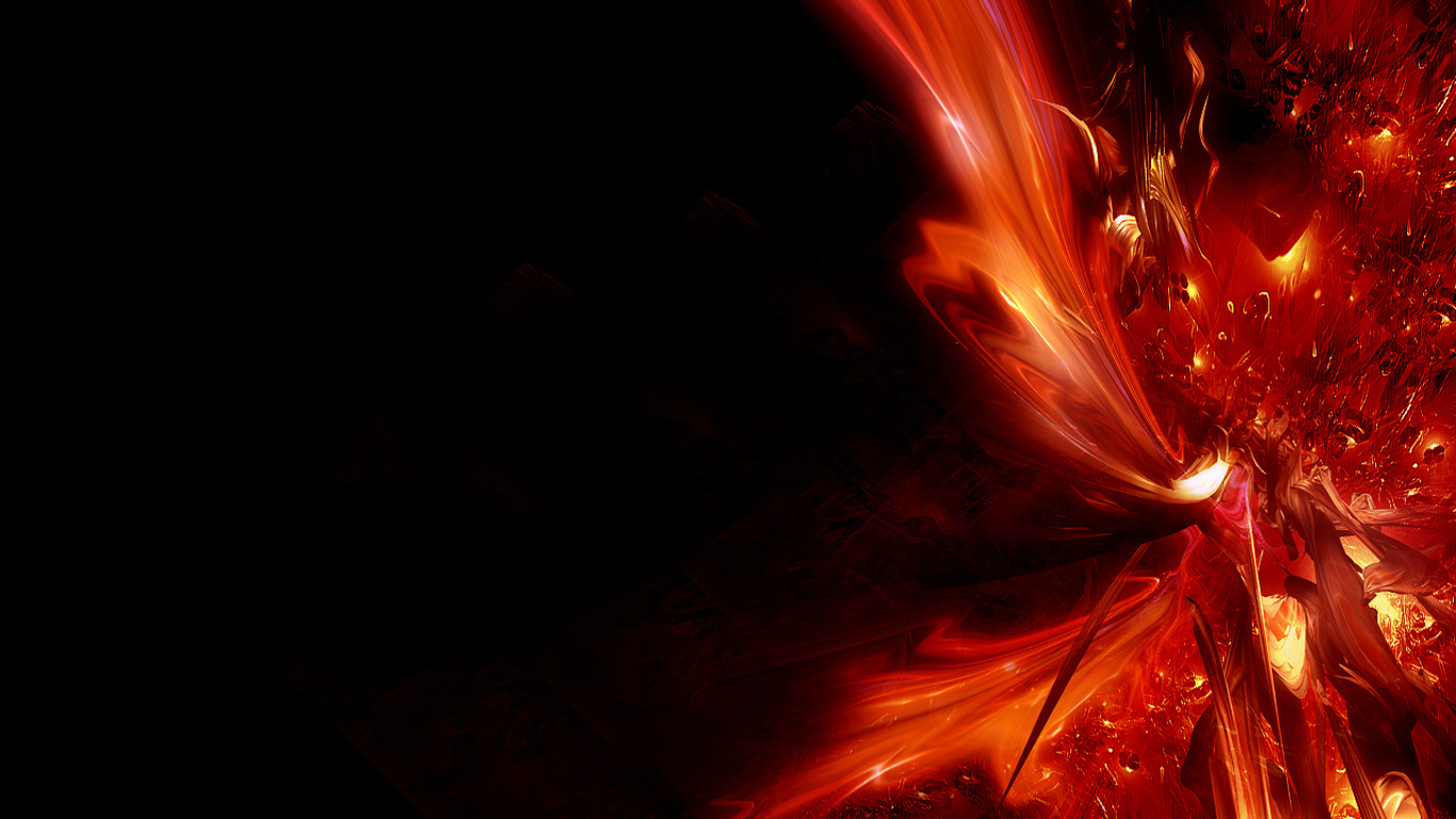 fond d'écran thème rouge,rouge,ténèbres,flamme,art fractal,graphique