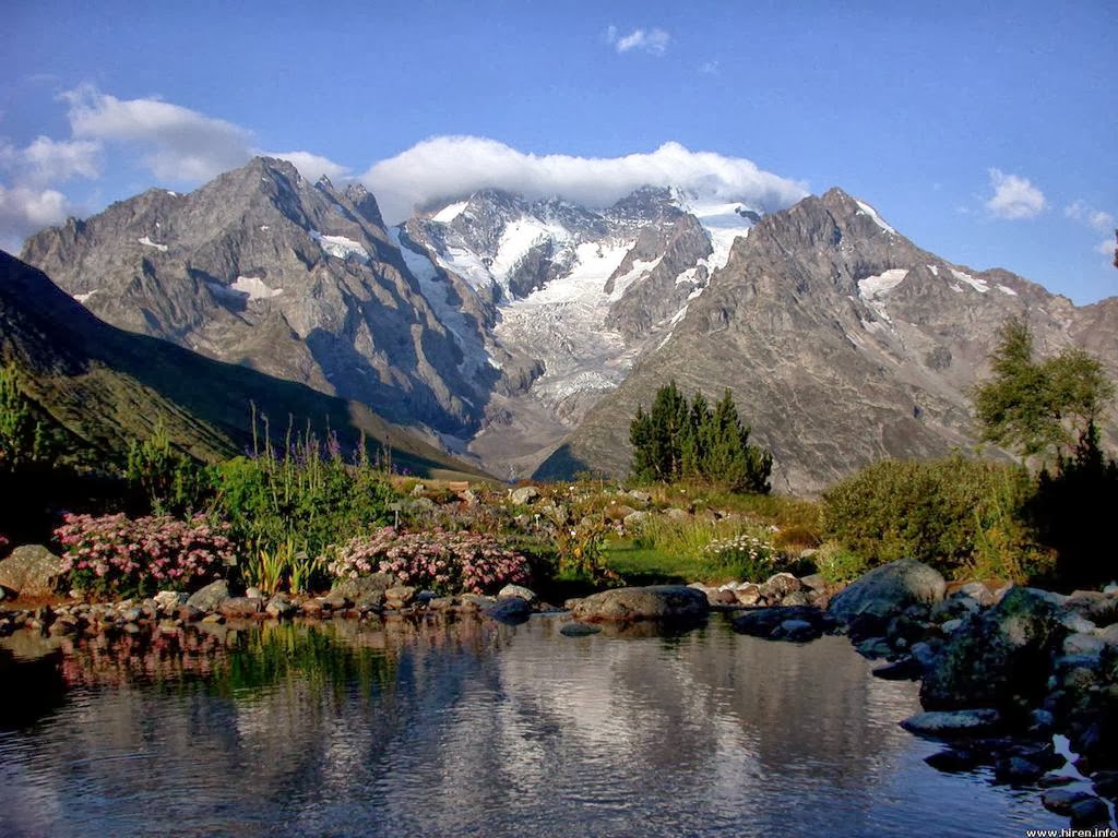 자연 테마 벽지,산,자연 경관,자연,작은 호수,산맥