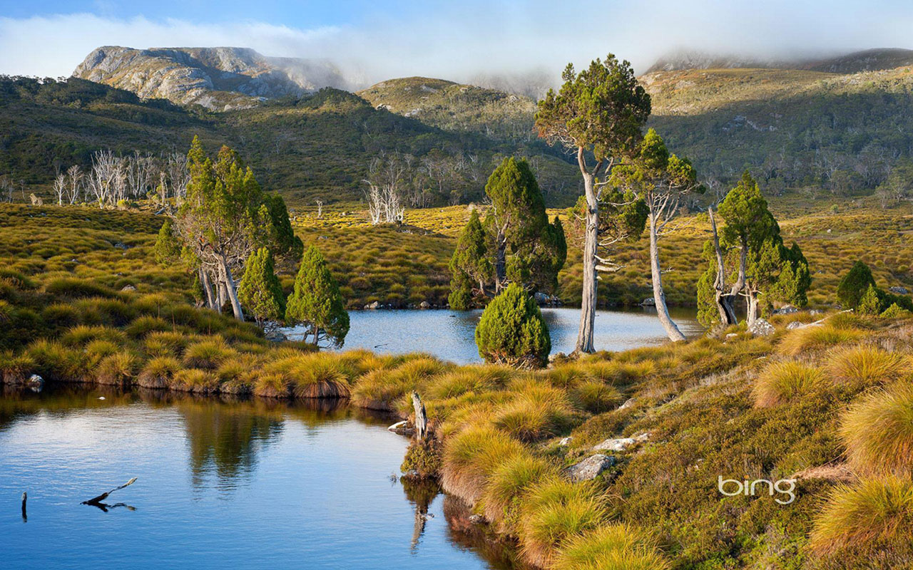 carta da parati a tema natura,paesaggio naturale,natura,tarn,riflessione,montagna