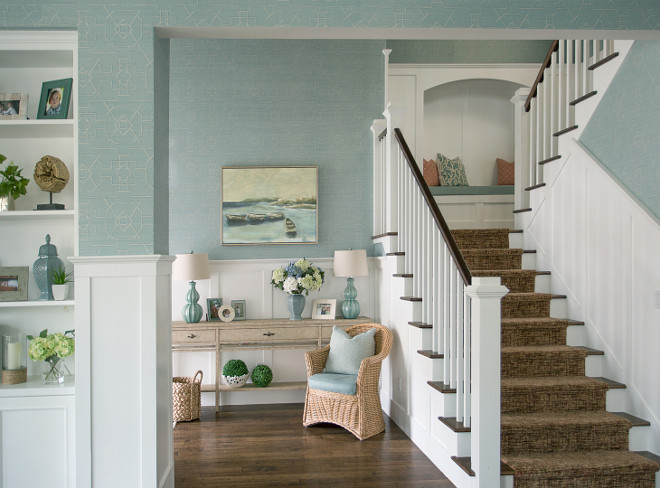 papel pintado costero para paredes,escalera,blanco,habitación,propiedad,mueble