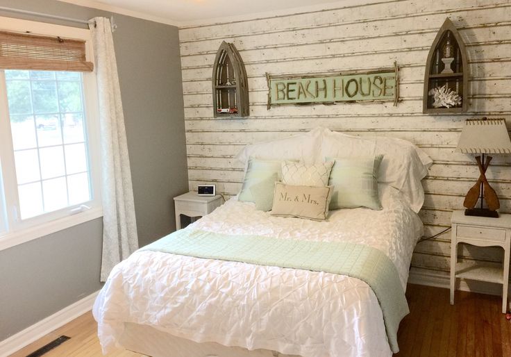 papel tapiz temático de playa para dormitorio,dormitorio,cama,mueble,habitación,propiedad