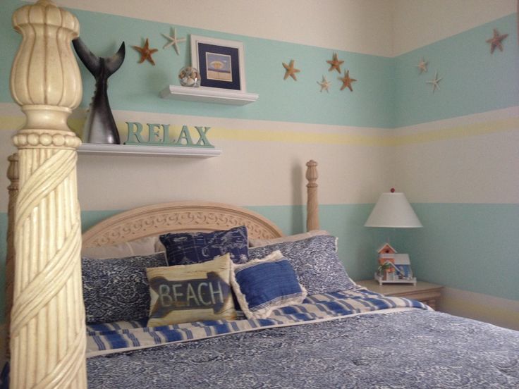 papel tapiz temático de playa para dormitorio,habitación,dormitorio,cama,mueble,propiedad