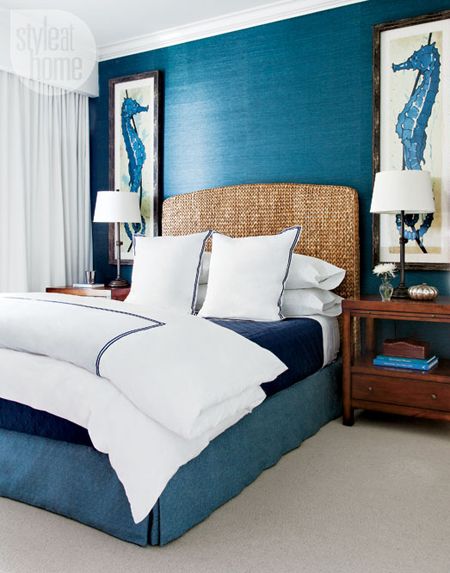 papel tapiz temático de playa para dormitorio,dormitorio,cama,mueble,sábana,habitación