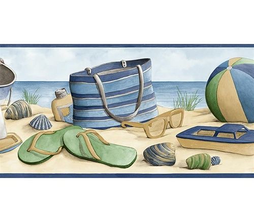 beach themed wallpaper for bedroom,dinnerware set,landscape,still life,painting,art