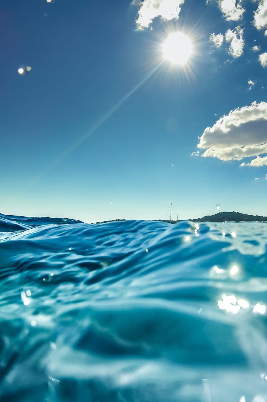 ozean themenorientierte tapete,himmel,wasser,wasservorräte,natur,blau