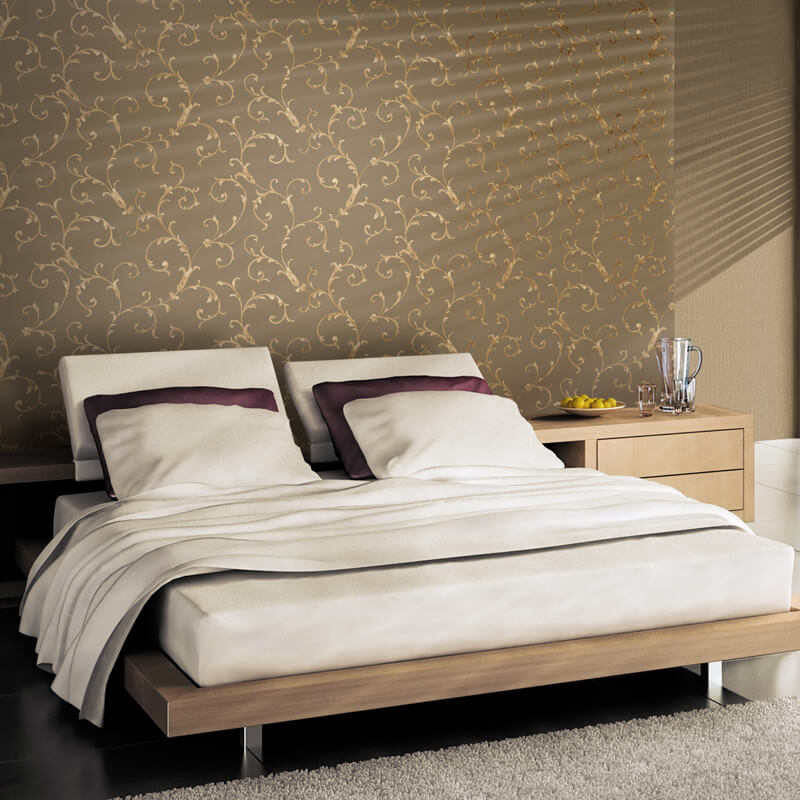 contemporary wallpaper designs uk,furniture,bed,bedroom,bed frame,room