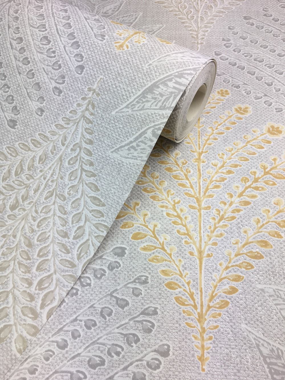 mustard wallpaper uk,leaf,lace,textile,pattern,embellishment