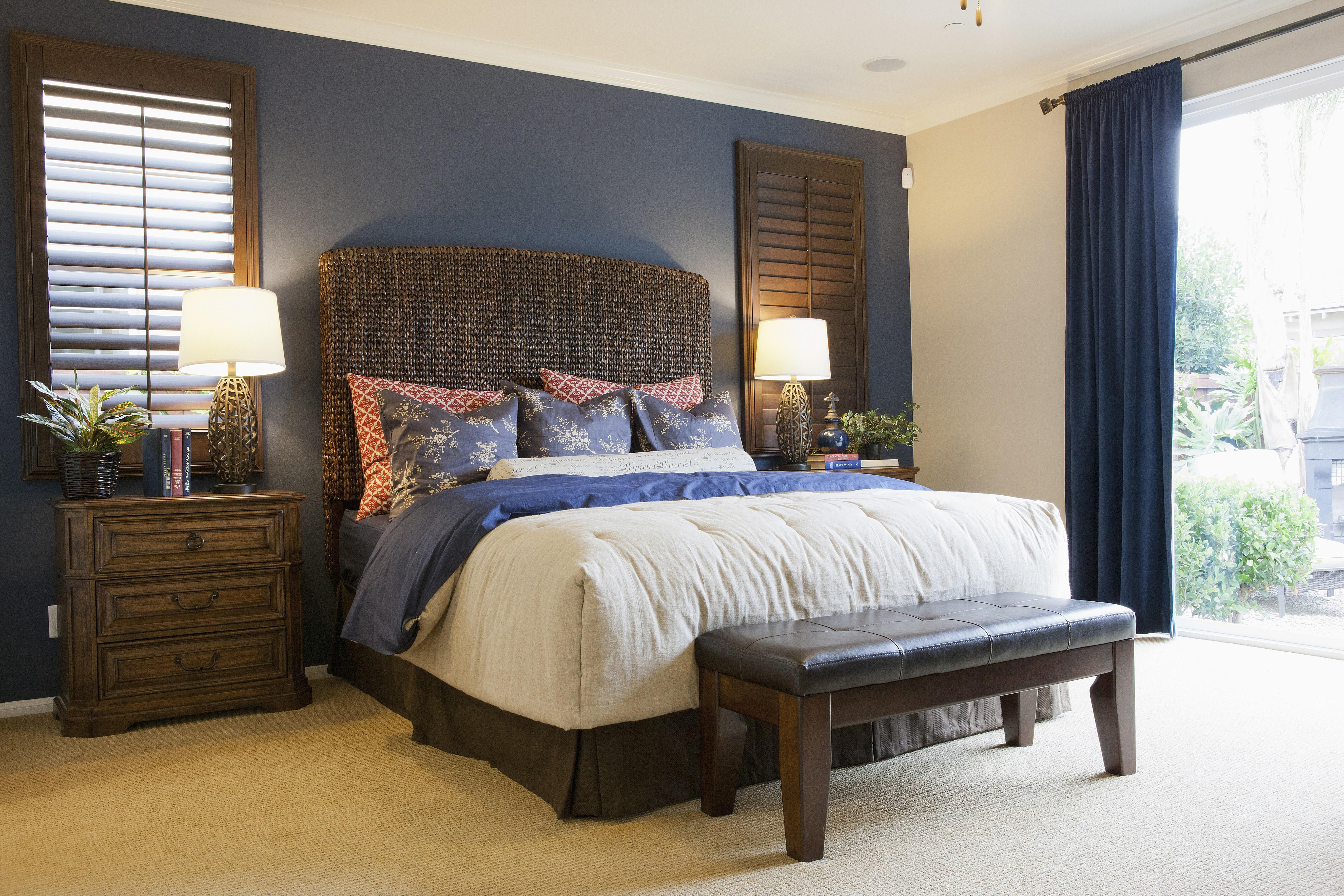 latest wallpaper designs for bedrooms,bedroom,furniture,bed,room,property