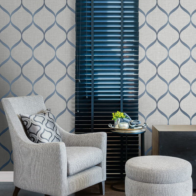 trellis wallpaper uk,window covering,interior design,room,blue,window treatment