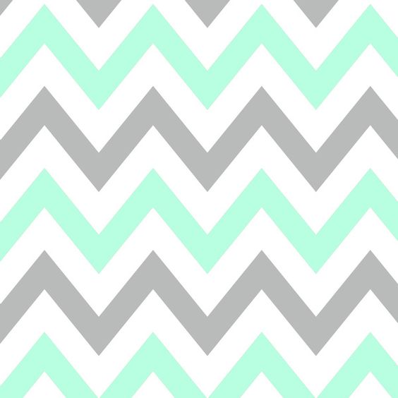 Mint Green And Gray Chevron WallpaperUse