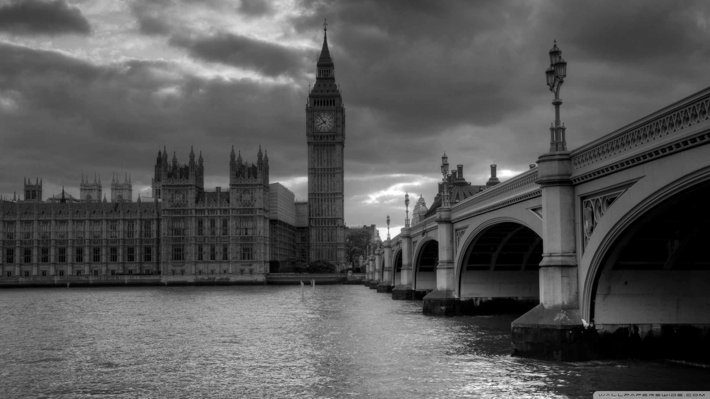 london tapete schwarz und weiß,weiß,schwarz und weiß,himmel,schwarz,wasser