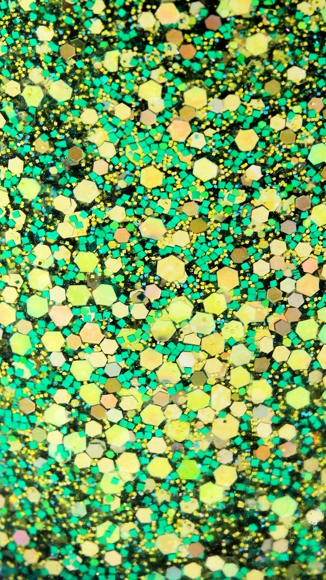 Green And Gold Glitter Backgrounds WallpaperUse
