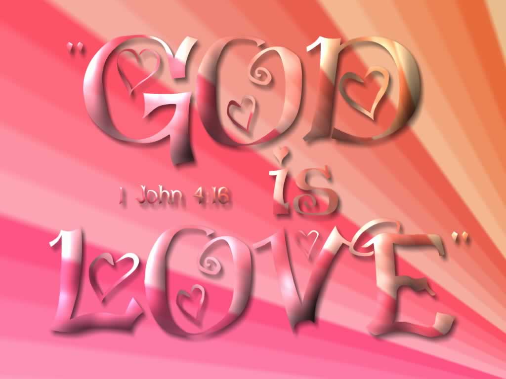 god is love wallpaper,text,heart,pink,love,font