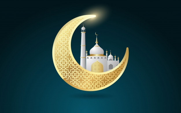이슬람 신 벽지,초승달,사원,디자인,삽화,폰트