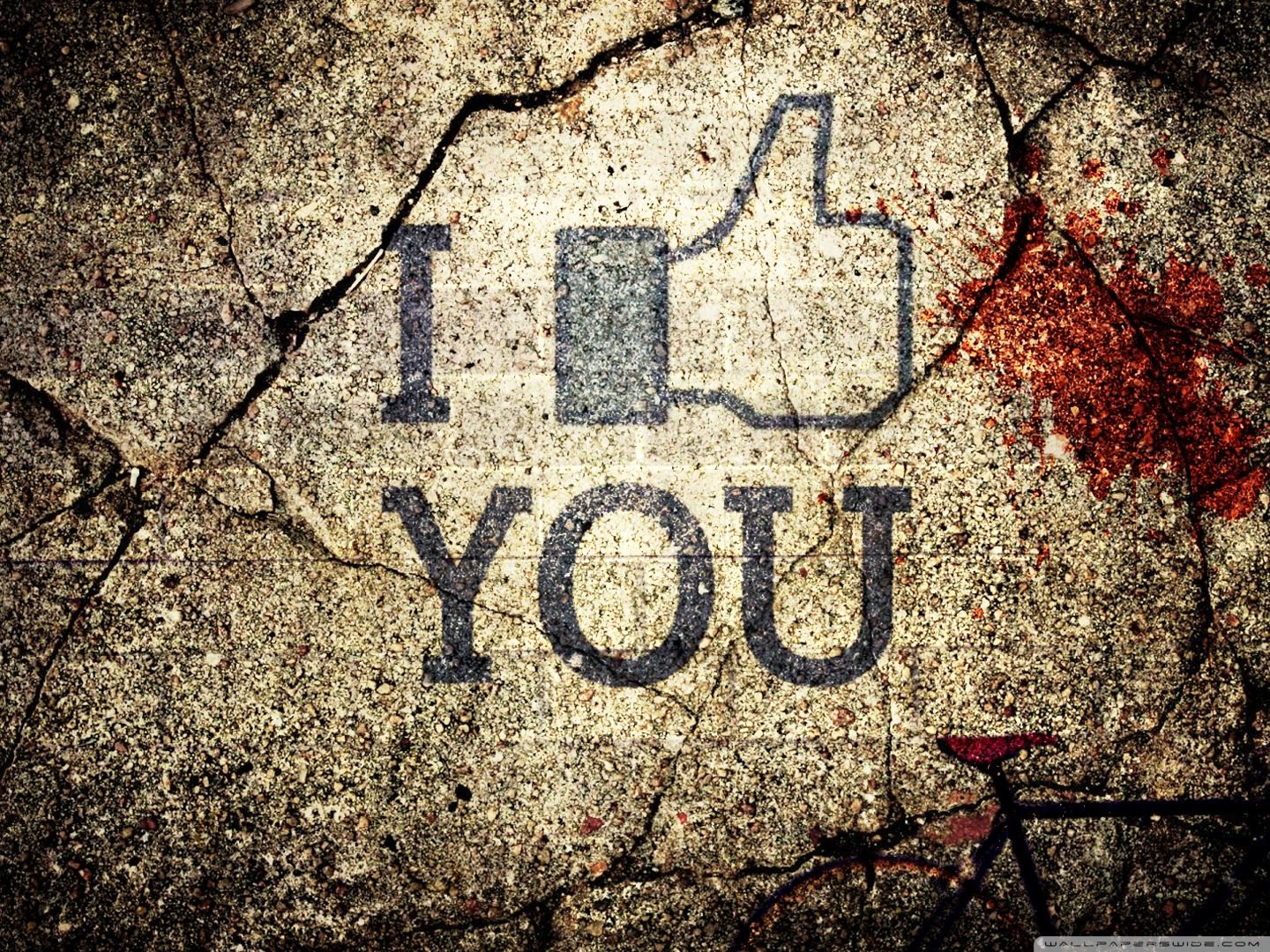 i like you wallpaper,text,wall,font,brick,line