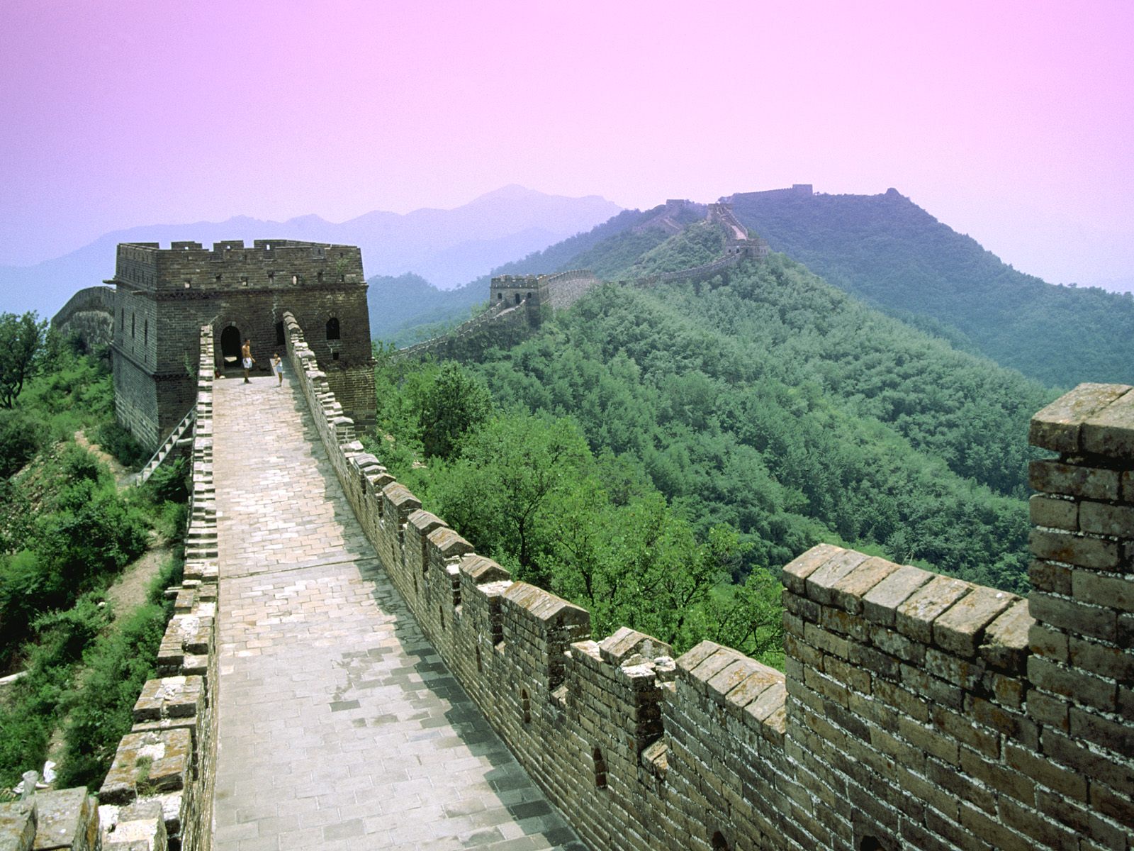 papier peint grande muraille de chine,mur,station de montagne,site archéologique,paysage naturel,fortification