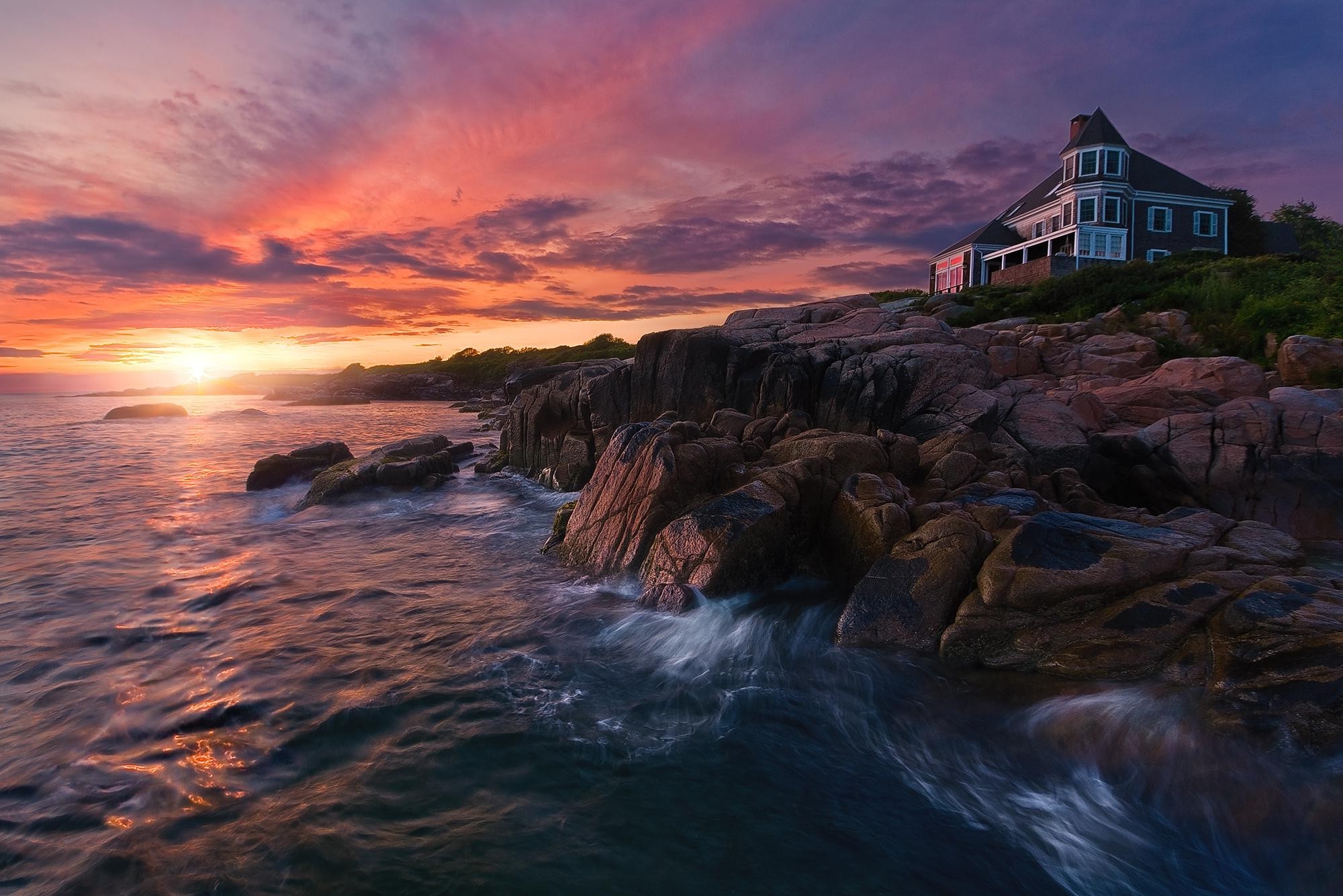 fond d'écran du maine,ciel,la nature,paysage naturel,photographier,mer