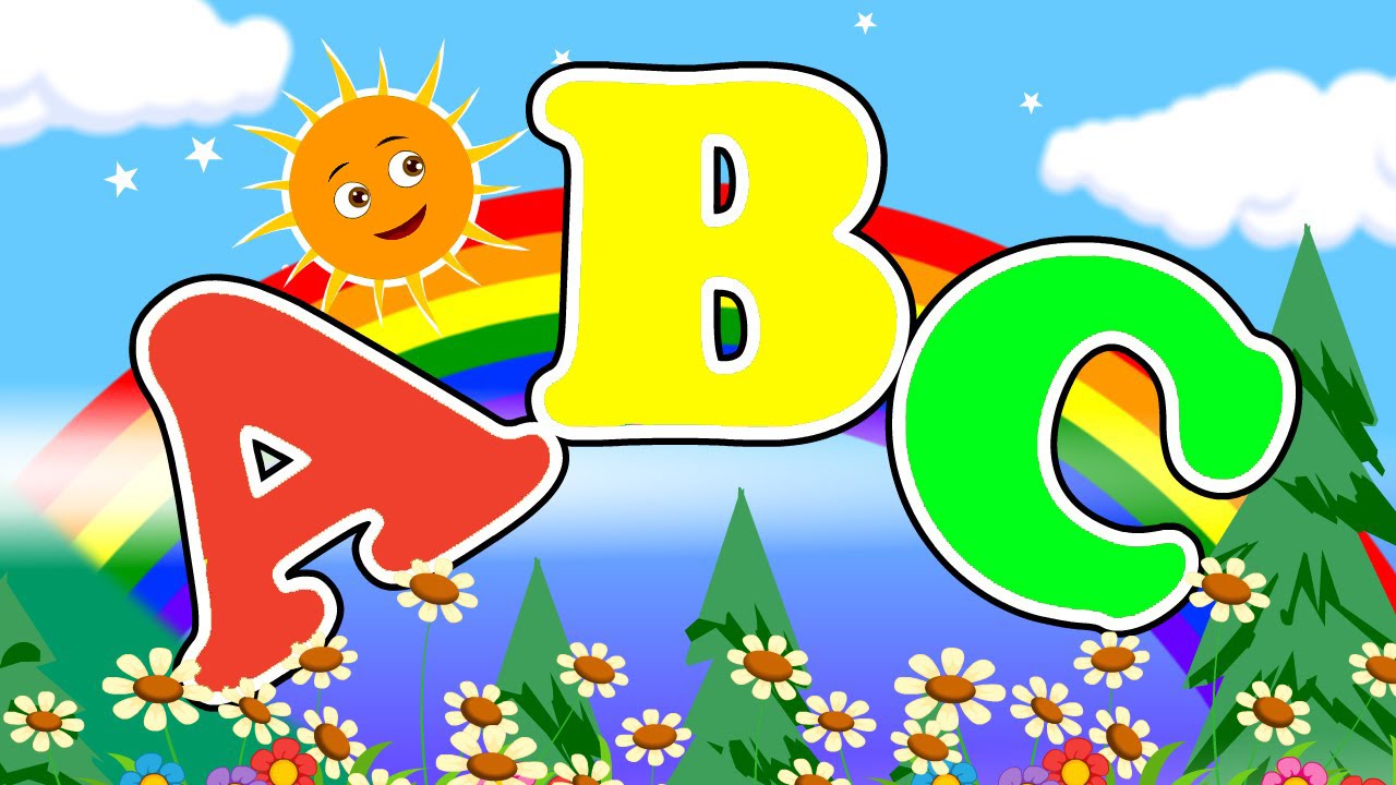 abc wallpaper,cartoon,summer,illustration,clip art,font (#525362