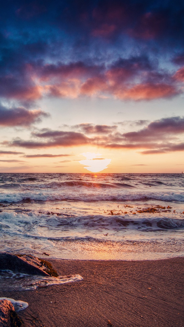 fond d'écran bilder,ciel,horizon,lever du soleil,la nature,mer