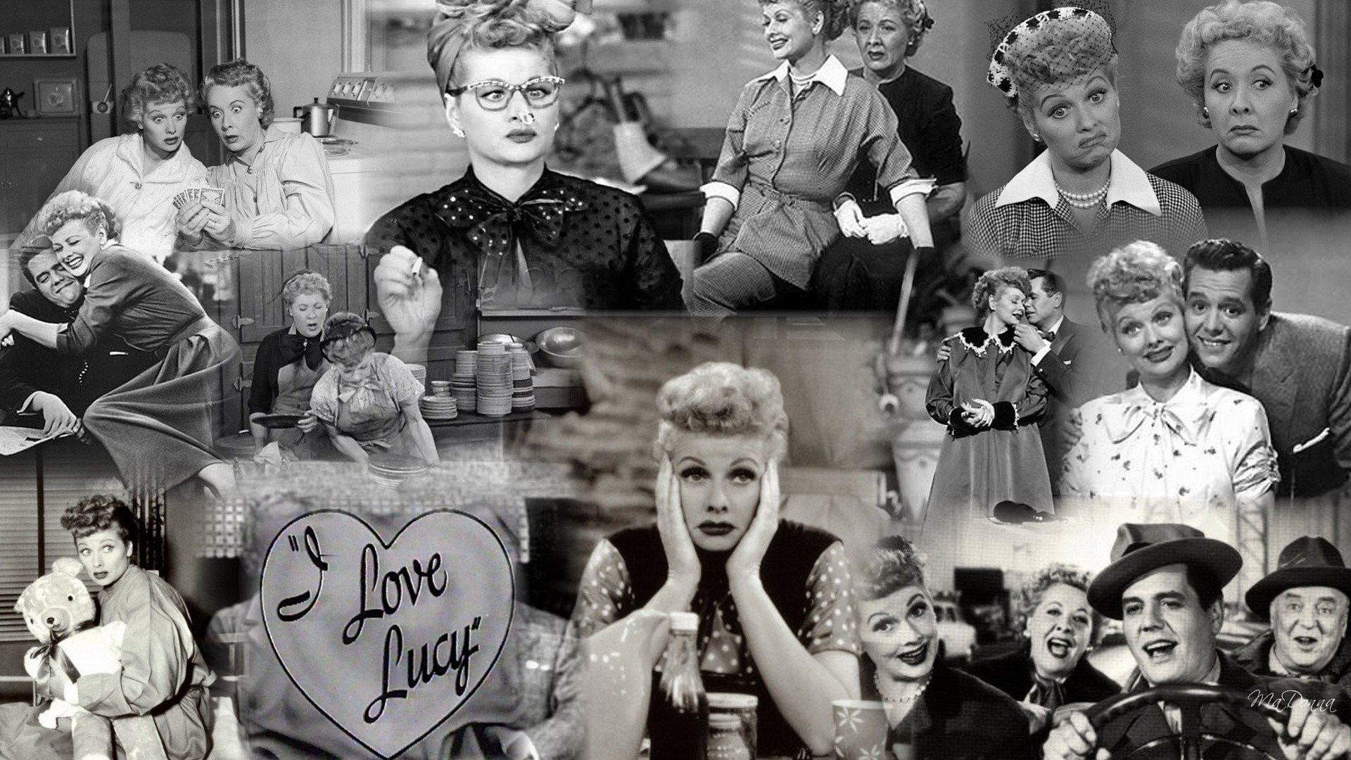 ich liebe lucy wallpaper,menschen,mannschaft,collage,fotografie,einfarbig