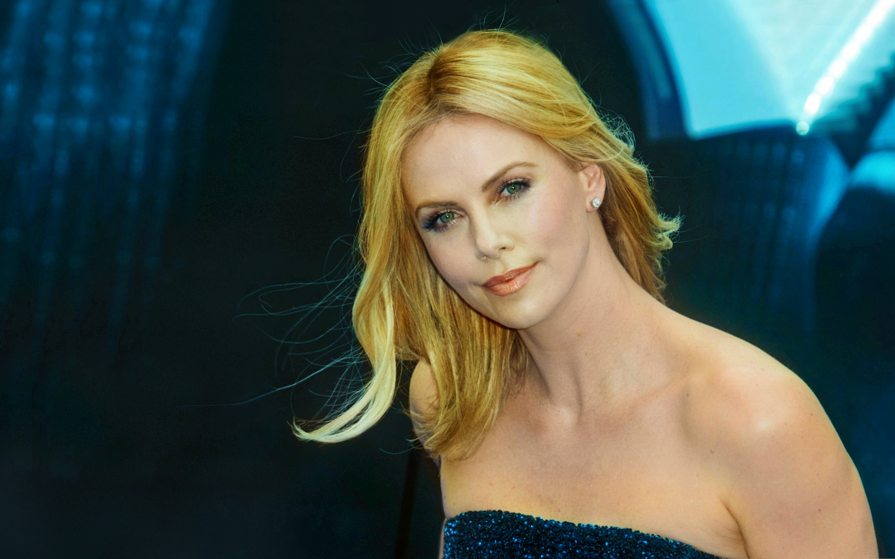 charlize theron wallpaper,hair,face,hairstyle,blond,eyebrow